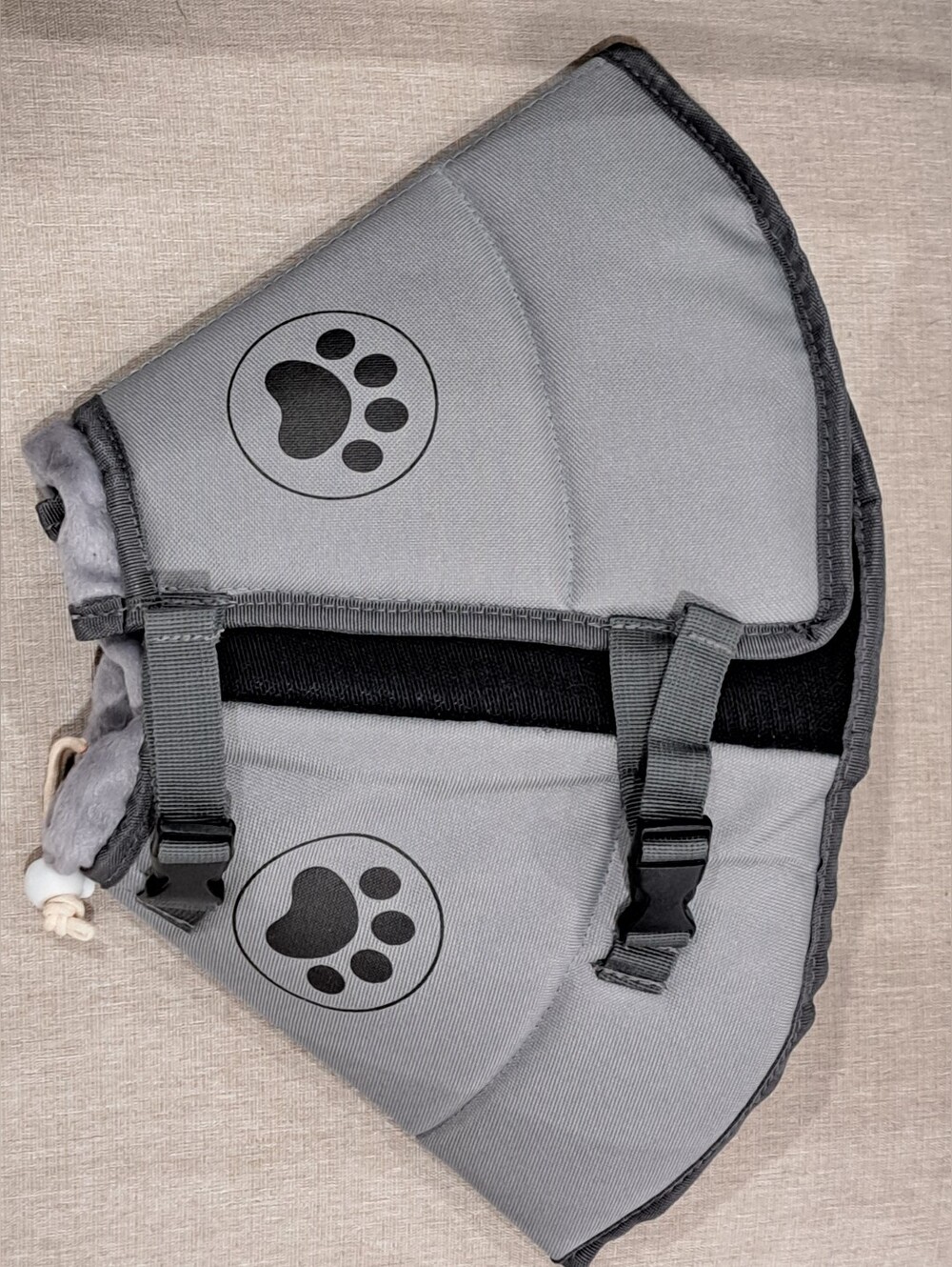 IFURFFY soft dog recovery collar featuring breathable material- Size M